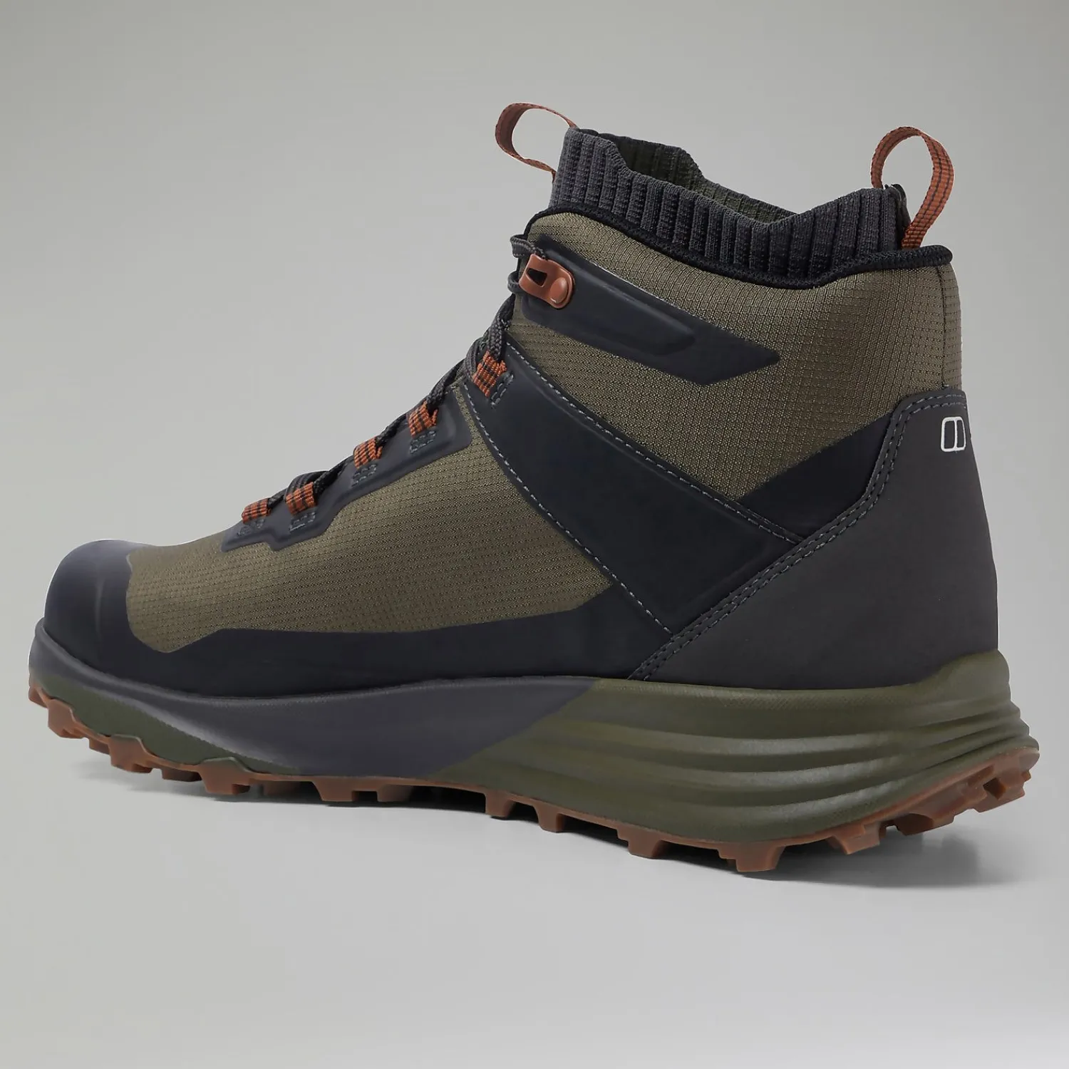 Berghaus VC22 Mid GTX Wanderschuhe für Herren - Dunkelbraun/Dunkelgrün-Herren Wanderstiefel