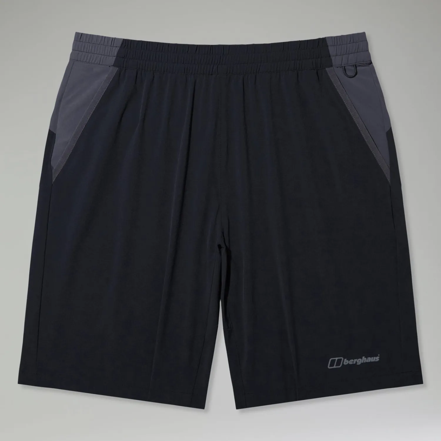 Berghaus Wandermoor Herren-Windshorts Schwarz/Grau-Herren Shorts