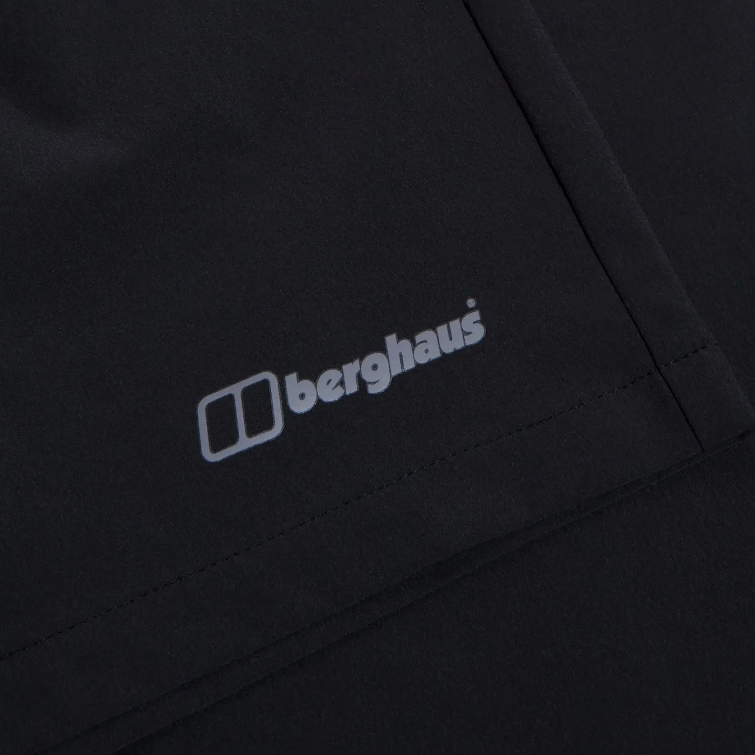 Berghaus Wandermoor Herren-Windshorts Schwarz/Grau-Herren Shorts