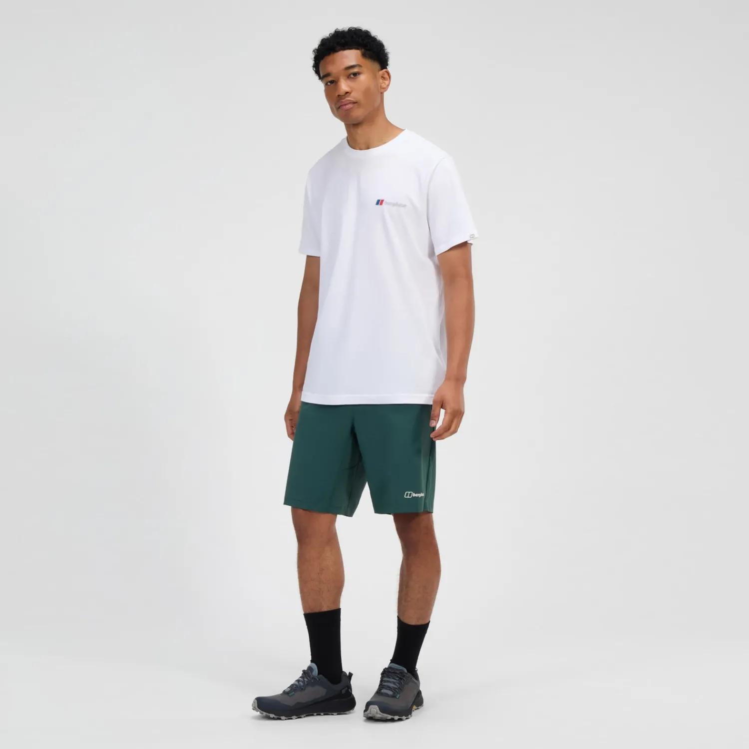 Berghaus Wandermoor Wind Shorts für Herren - Grün-Herren Shorts