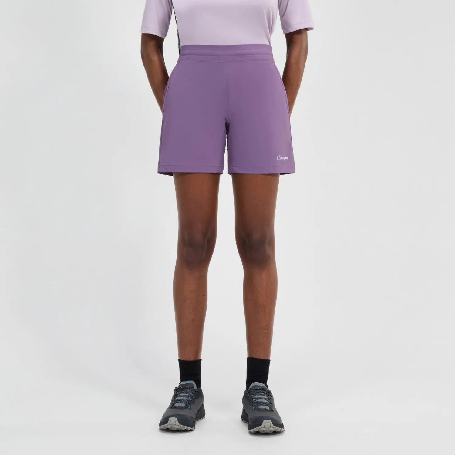 Berghaus Wandermoor Wind Shorts für Damen - Violett-Damen Shorts