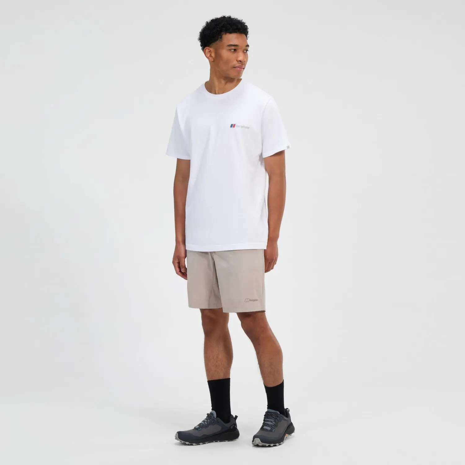 Berghaus Wandermoor Wind Shorts für Herren - Grau-Herren Shorts