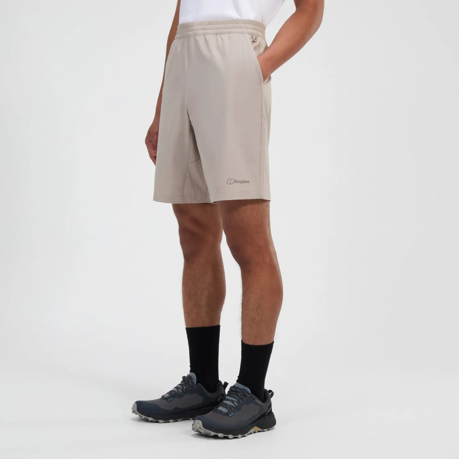 Berghaus Wandermoor Wind Shorts für Herren - Grau-Herren Shorts