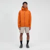 Berghaus Wasserdichte Arnaby Herren-Kapuzenjacke - Orange-Herren Wasserdicht | Herren Leichte