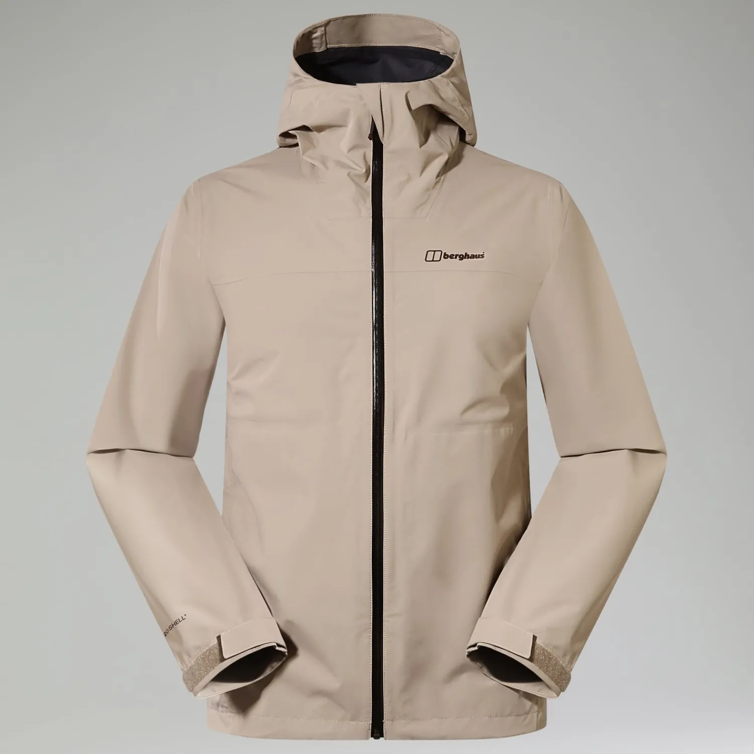 Berghaus Wasserdichte Arnaby Herren-Kapuzenjacke - Grau-Herren Wasserdicht | Herren Leichte