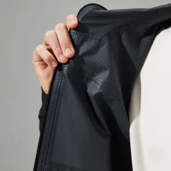 Berghaus Wasserdichte Arnaby Herren-Kapuzenjacke Schwarz-Herren Wasserdicht | Herren Leichte