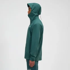 Berghaus Wasserdichte Arnaby Herren-Kapuzenjacke - Grün-Herren Wasserdicht | Herren Leichte
