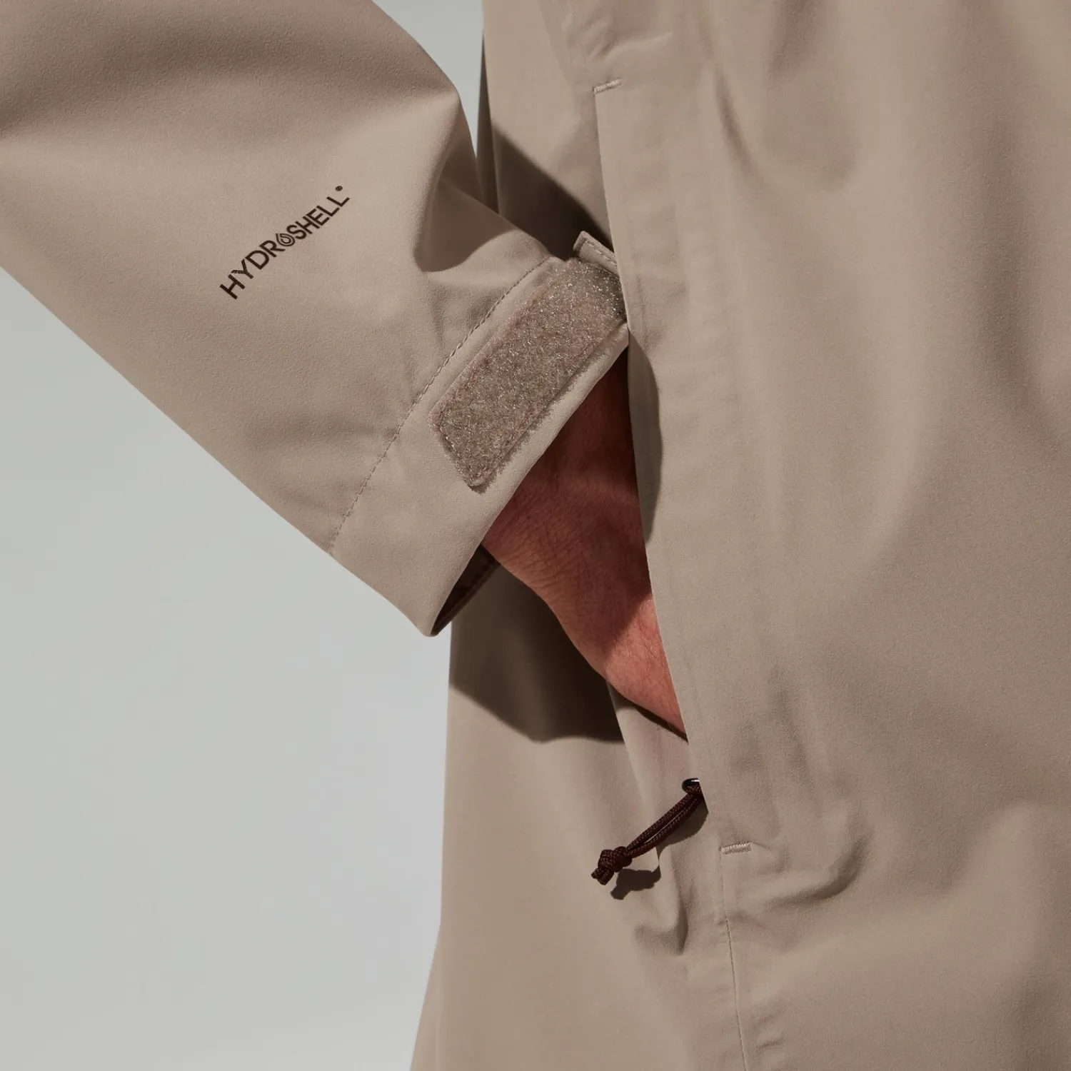 Berghaus Wasserdichte Arnaby Herren-Kapuzenjacke - Grau-Herren Wasserdicht | Herren Leichte
