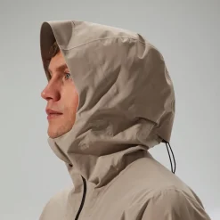 Berghaus Wasserdichte Arnaby Herren-Kapuzenjacke - Grau-Herren Wasserdicht | Herren Leichte