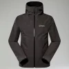 Berghaus Wasserdichte Bramblfell InterActive Gore-Tex Herren-Jacke - Grau/Schwarz-Herren Wasserdicht