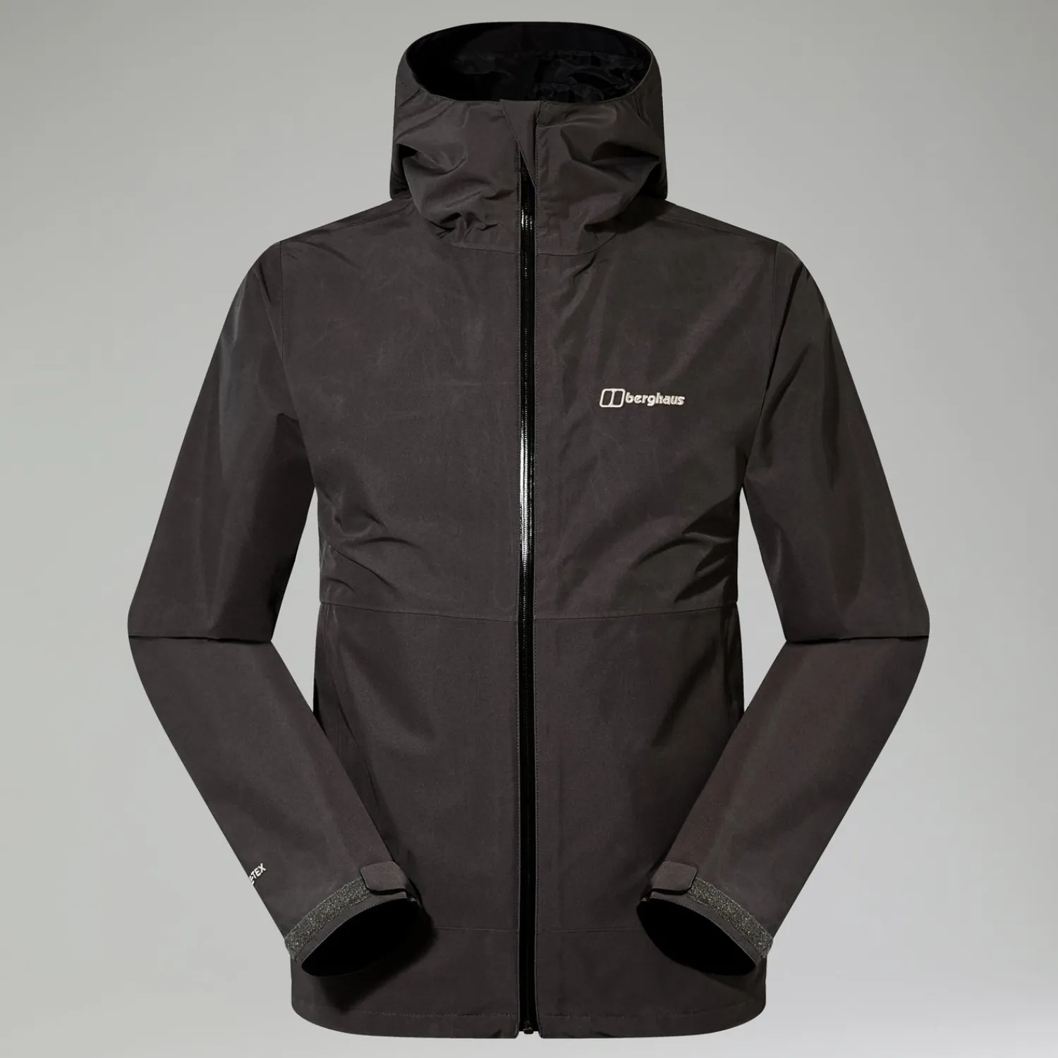 Berghaus Wasserdichte Bramblfell InterActive Gore-Tex Herren-Jacke - Grau/Schwarz-Herren Wasserdicht