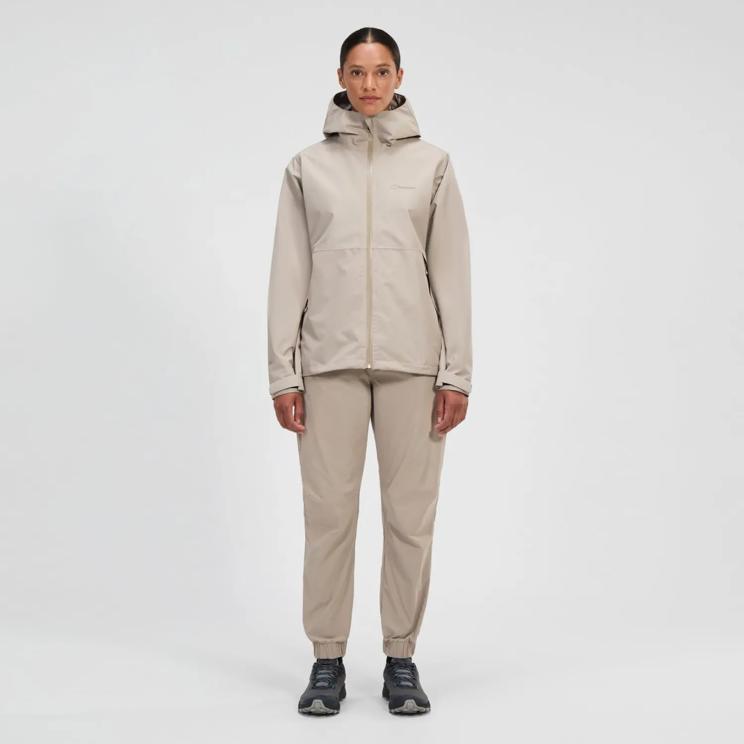 Berghaus Wasserdichte Bramblfell InterActive Gore-Tex Damen-Jacke - Grau-Damen Wasserdicht