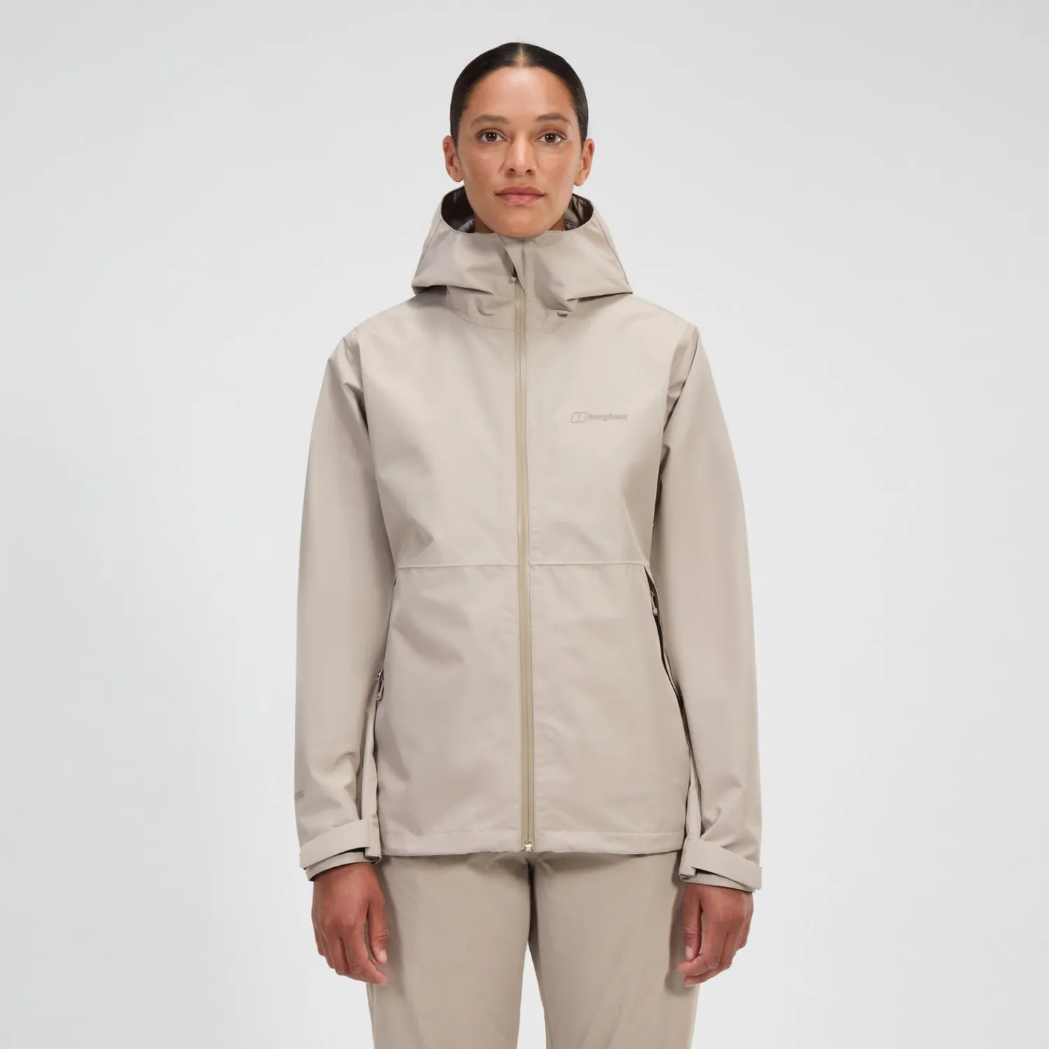 Berghaus Wasserdichte Bramblfell InterActive Gore-Tex Damen-Jacke - Grau-Damen Wasserdicht