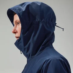 Berghaus Wasserdichte Bramblfell InterActive Gore-Tex Damen-Jacke Blau-Damen Wasserdicht