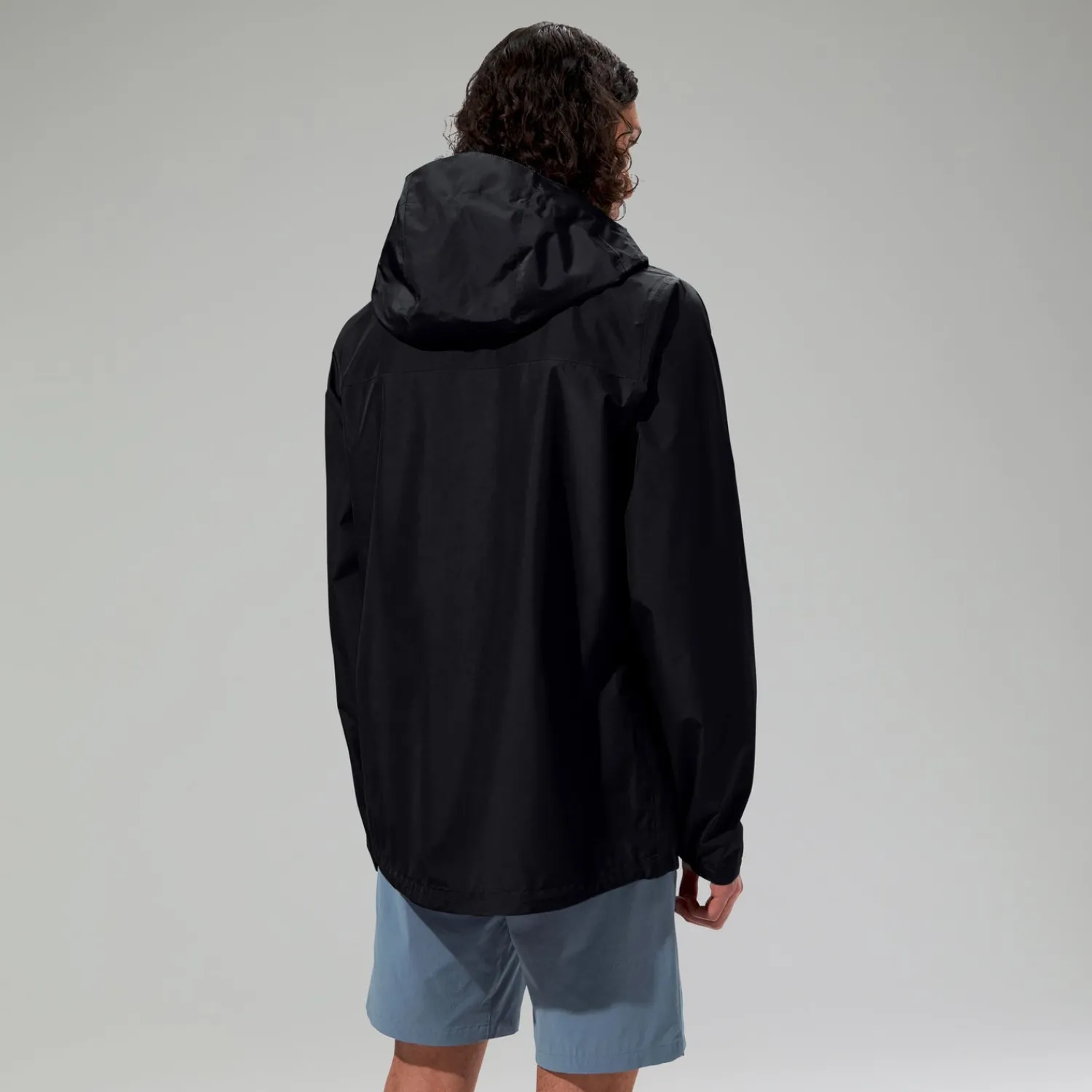 Berghaus Wasserdichte Deluge Pro 3.0 Herren-Jacke Schwarz-Herren Wasserdicht