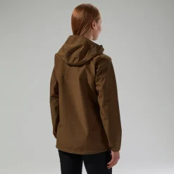 Berghaus Wasserdichte Deluge Pro 3.0 Damen-Jacke - Braun-Damen Wasserdicht