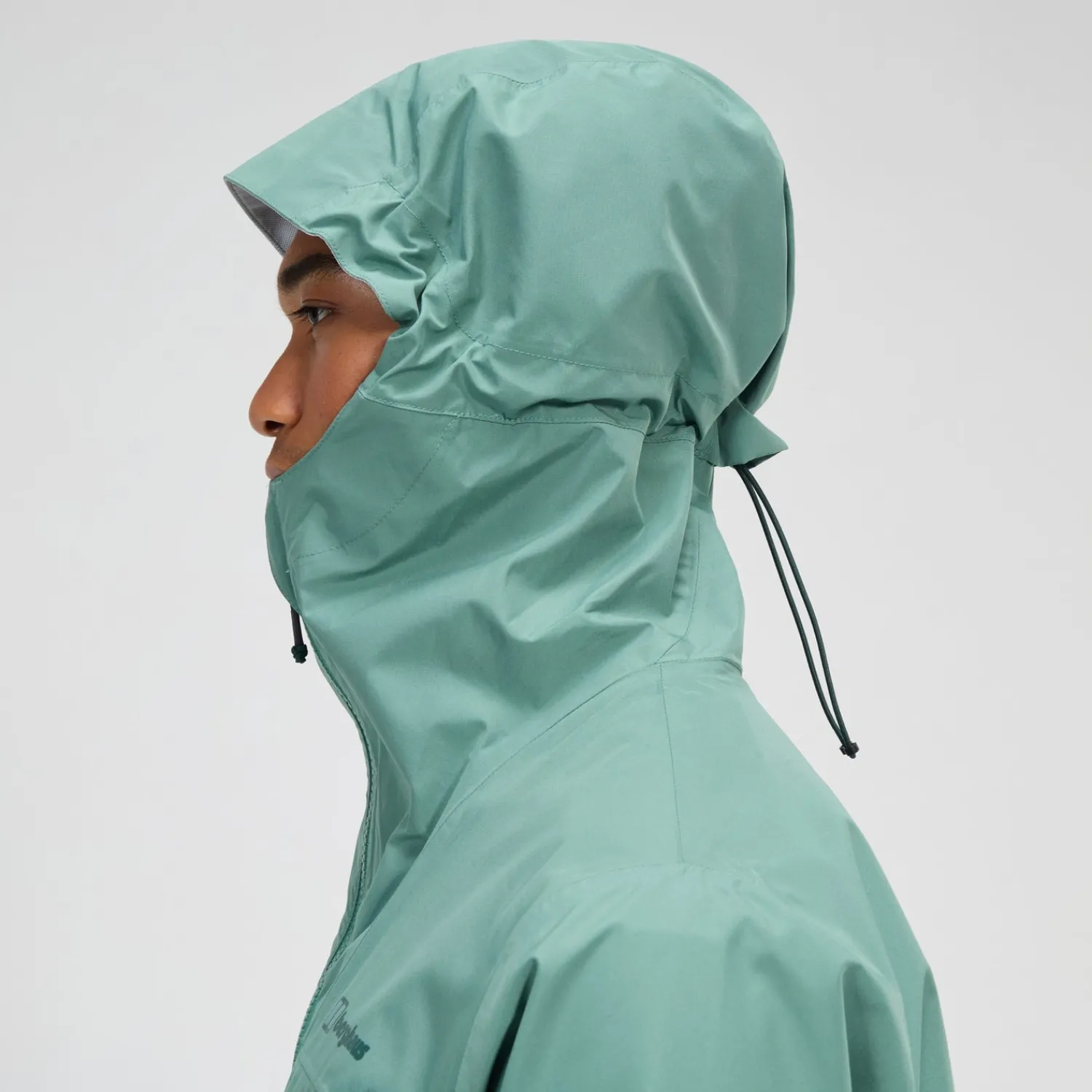 Berghaus Wasserdichte Deluge Pro 3.0 Herren-Jacke - Grün-Herren Wasserdicht