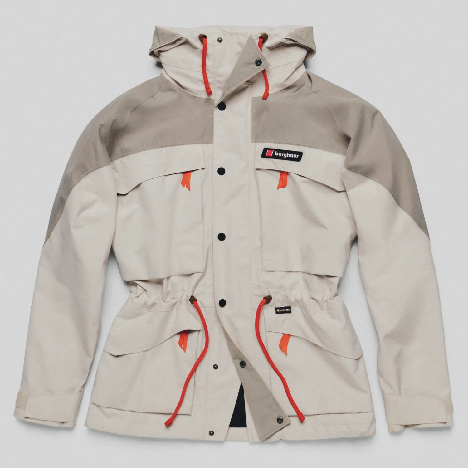 Berghaus Wasserdichte Mera Peak 2000 Unisex-Jacke - Grau-Damen Wasserdicht | Wasserdicht