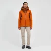 Berghaus Wasserdichte Ridge-Seeker Damen-Jacke - Orange/Braun-Damen Wasserdicht