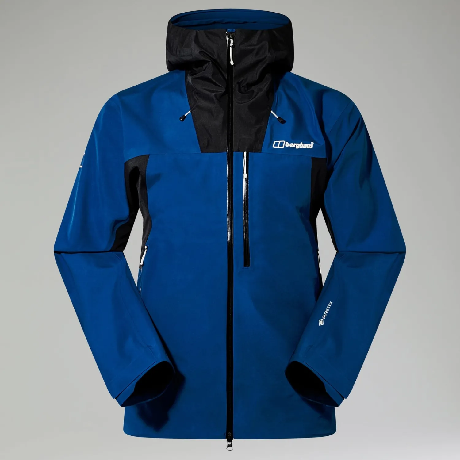 Berghaus Wasserdichte Ridge-Seeker Herren-Jacke - Blau/Schwarz-Herren Wasserdicht