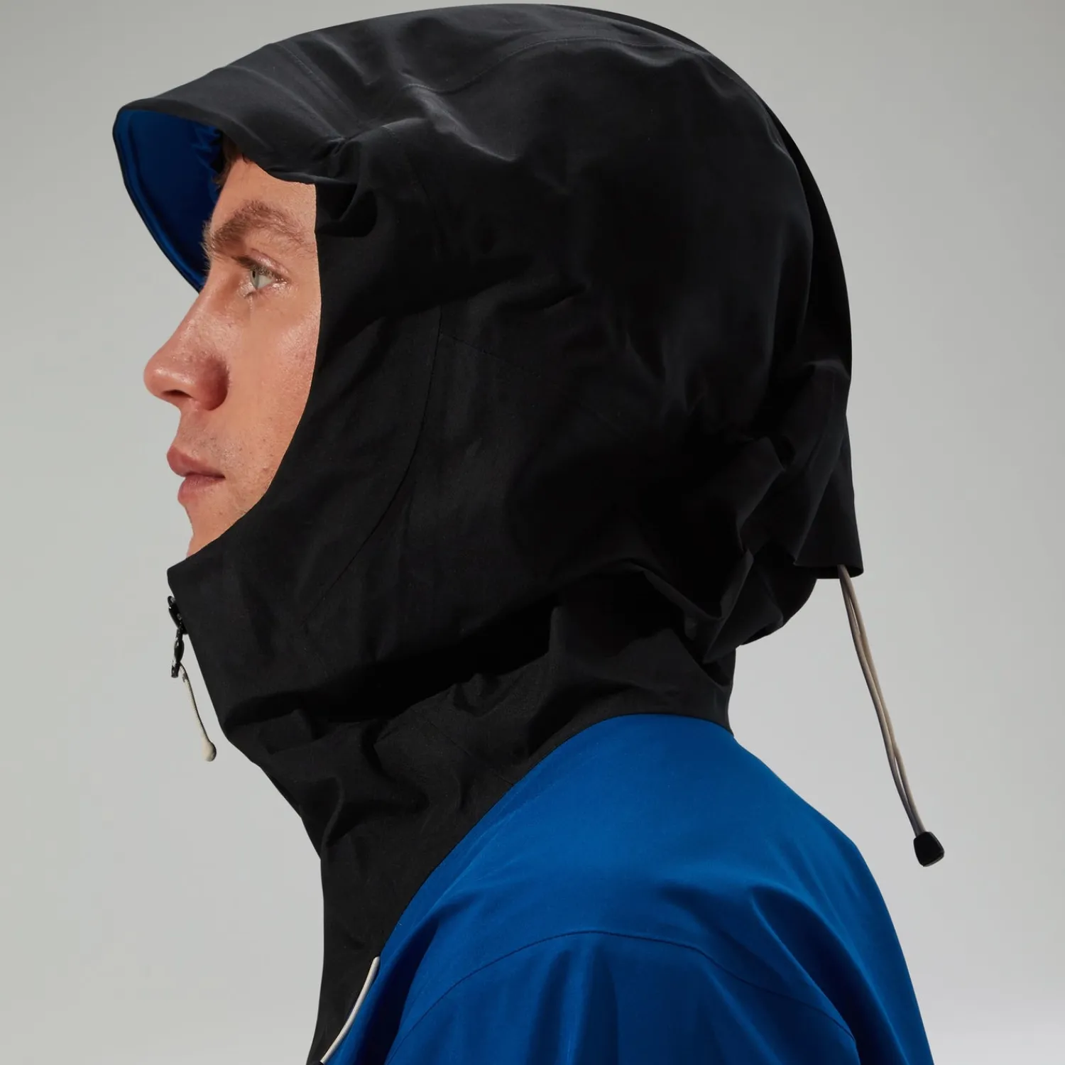 Berghaus Wasserdichte Ridge-Seeker Herren-Jacke - Blau/Schwarz-Herren Wasserdicht