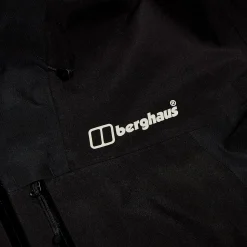 Berghaus Wasserdichte Ridge-Seeker Herren-Jacke für Herren - Schwarz-Herren Wasserdicht