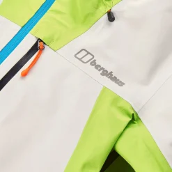 Berghaus Wasserdichte Ridge-Seeker Damen-Jacke - Grau/Gelb-Damen Wasserdicht