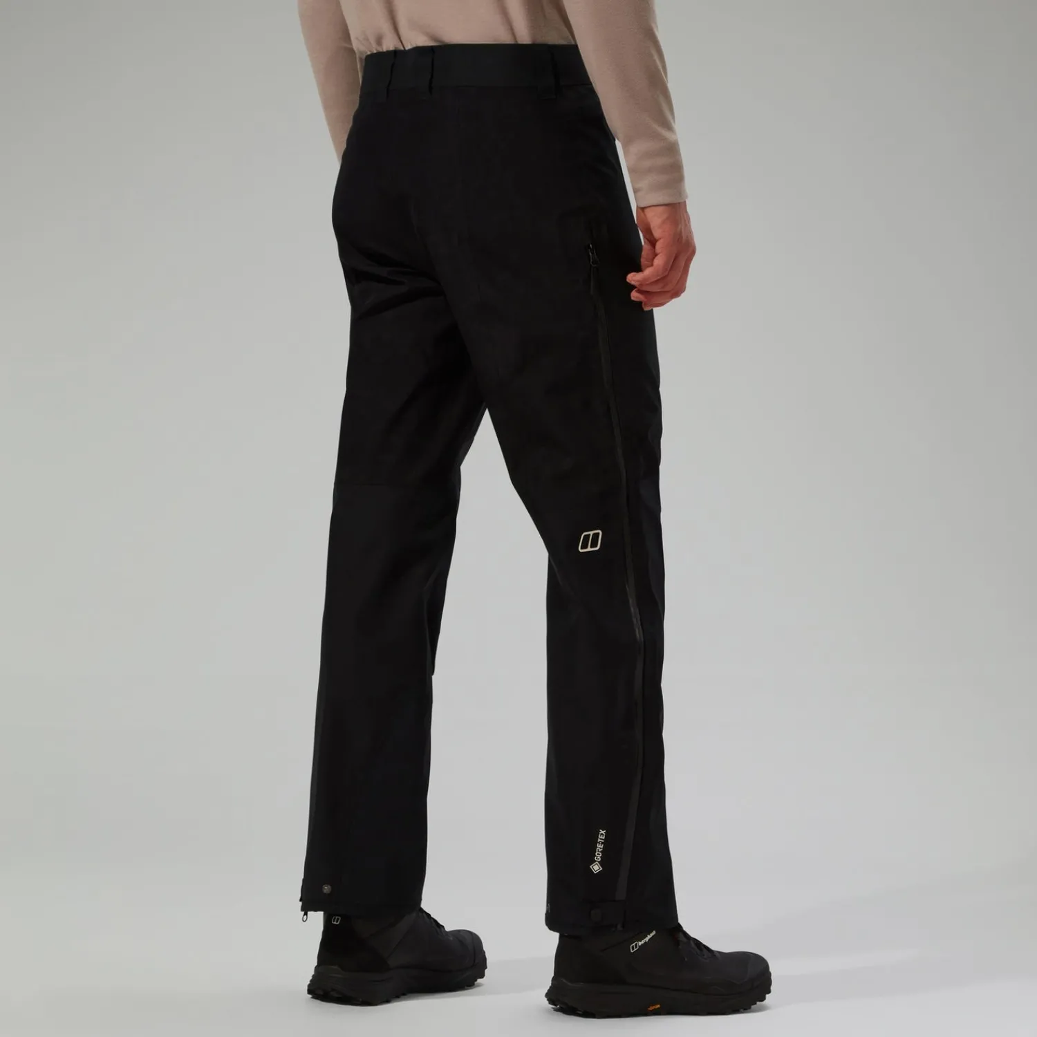 Berghaus Wasserdichte Ridge-Seeker Herren-Hose - Schwarz-Herren Lange Hosen