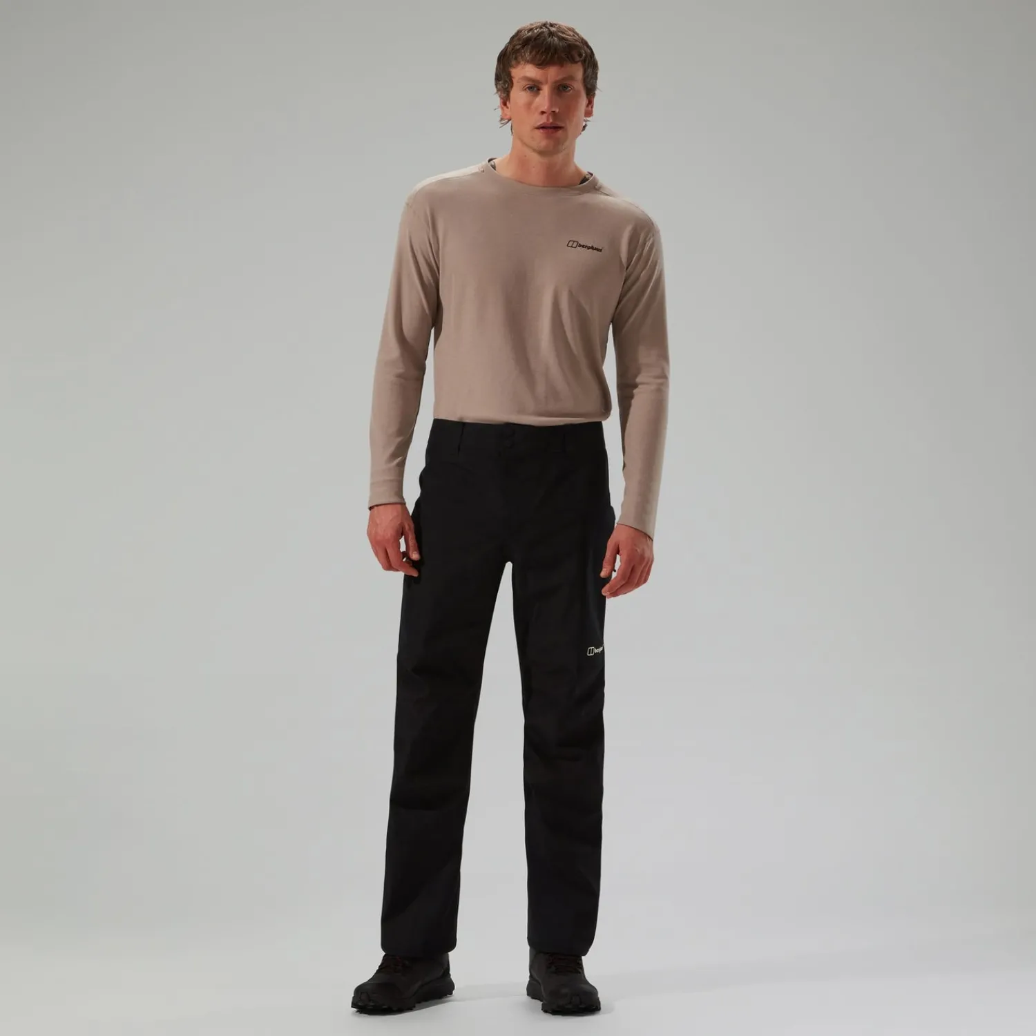 Berghaus Wasserdichte Ridge-Seeker Herren-Hose - Schwarz-Herren Lange Hosen