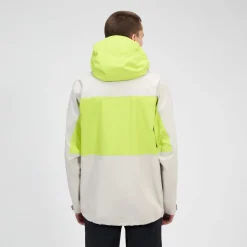 Berghaus Wasserdichte Ridge-Seeker Herren-Jacke - Grau/Gelb-Herren Wasserdicht