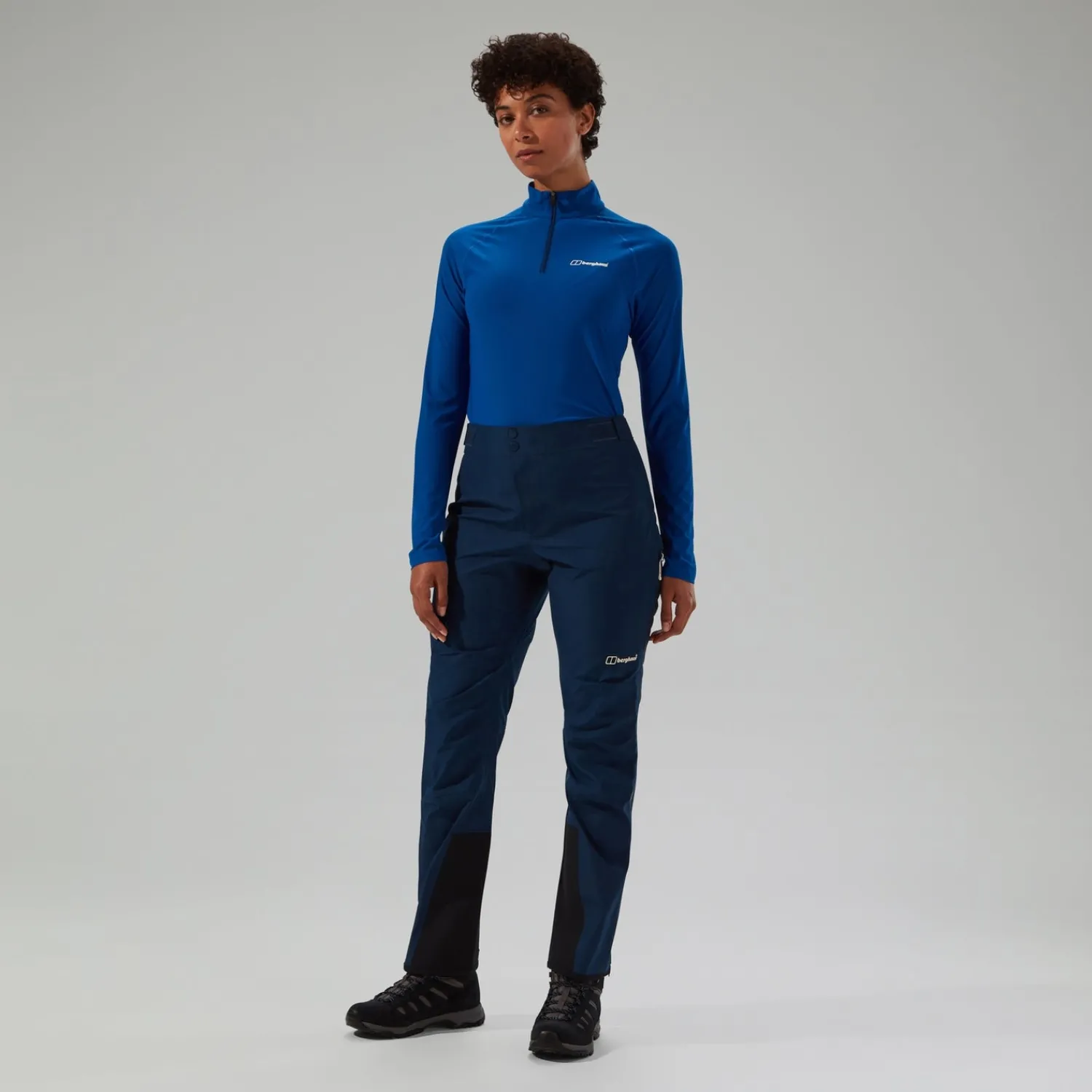 Berghaus Wasserdichte Ridge-Seeker Damen-Hose - Blau-Damen Wasserdicht