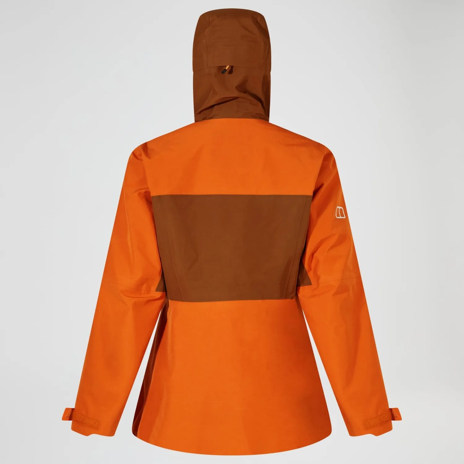 Berghaus Wasserdichte Ridge-Seeker Damen-Jacke - Orange/Braun-Damen Wasserdicht