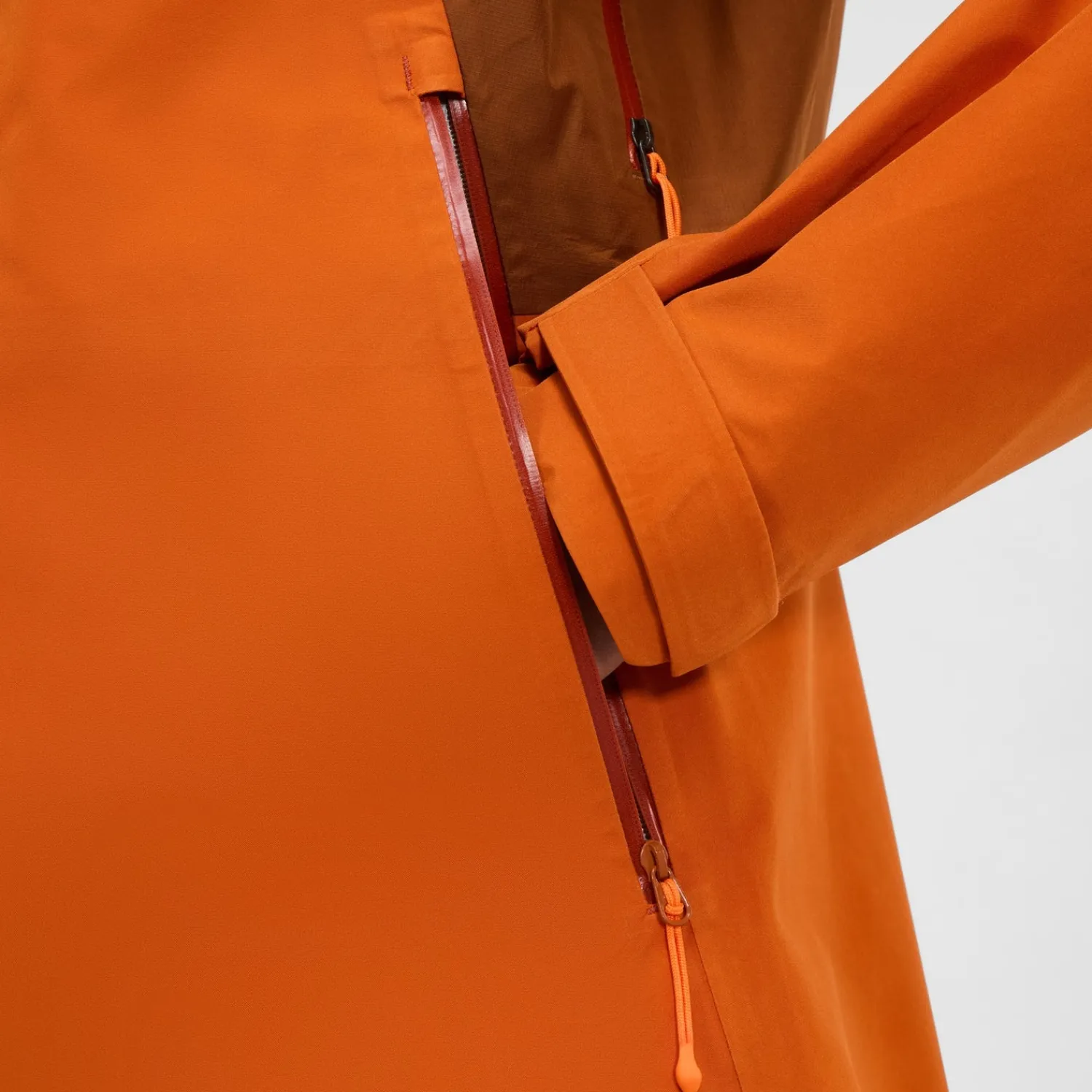 Berghaus Wasserdichte Ridge-Seeker Damen-Jacke - Orange/Braun-Damen Wasserdicht