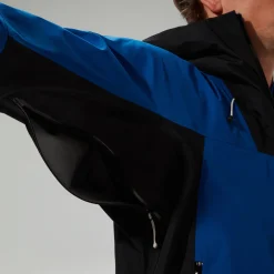 Berghaus Wasserdichte Ridge-Seeker Herren-Jacke - Blau/Schwarz-Herren Wasserdicht