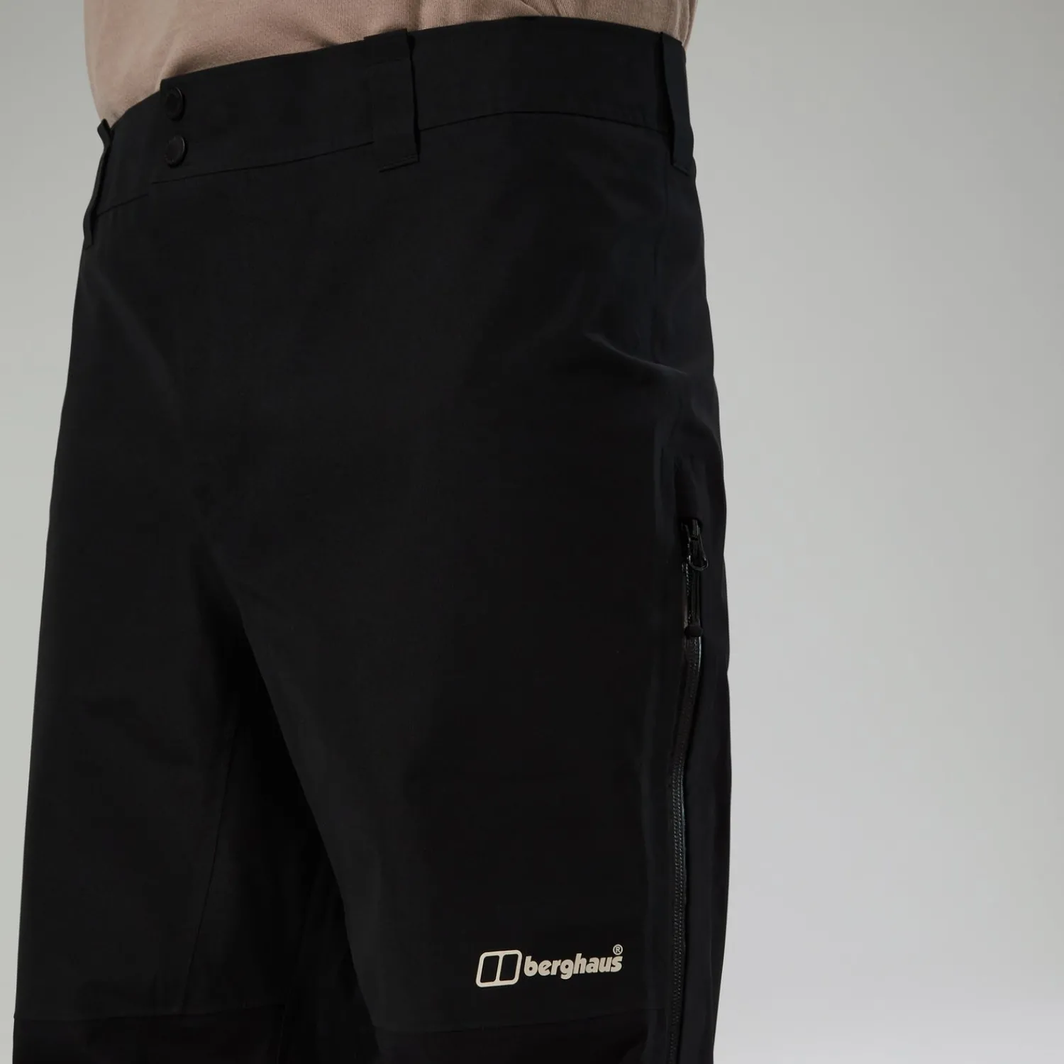 Berghaus Wasserdichte Ridge-Seeker Herren-Hose - Schwarz-Herren Lange Hosen