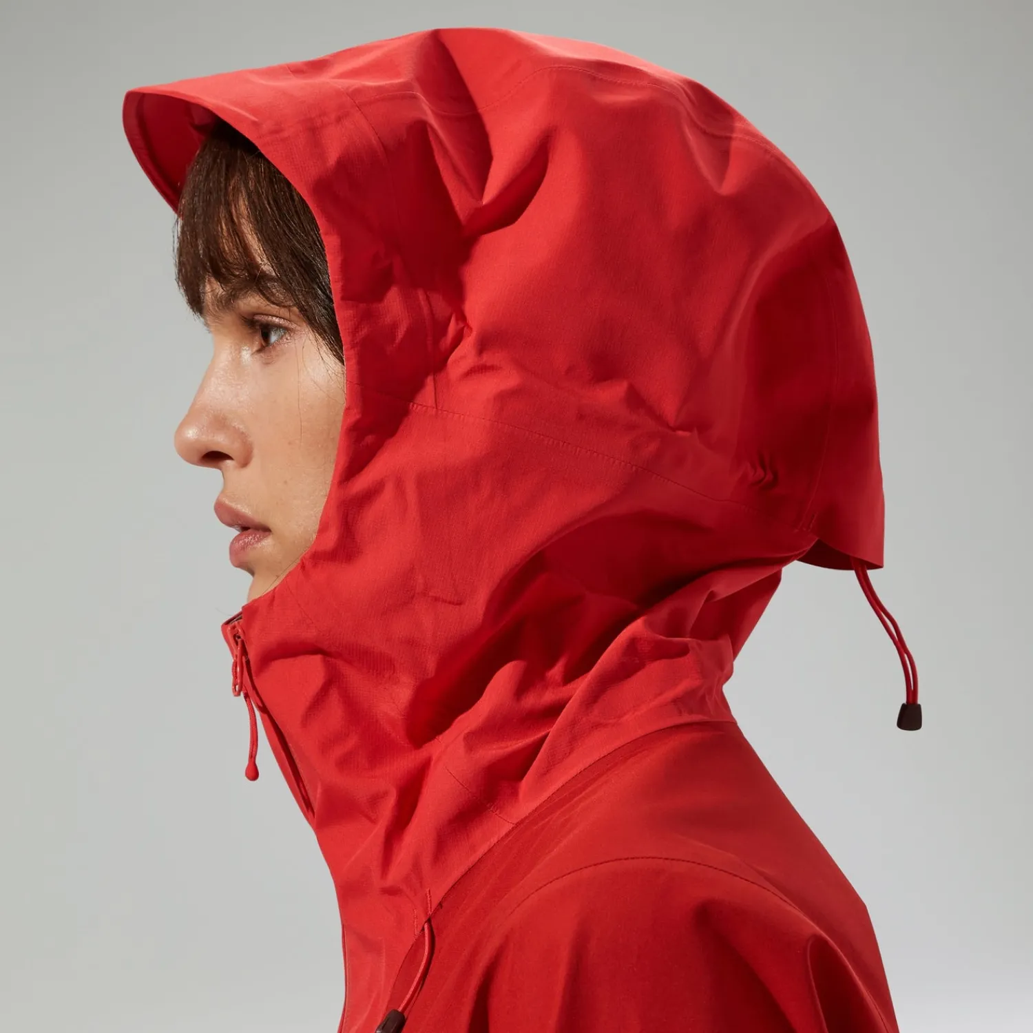 Berghaus Wasserdichte Ridge-Seeker Damen-Jacke - Rot-Damen Wasserdicht
