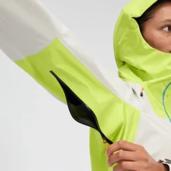 Berghaus Wasserdichte Ridge-Seeker Damen-Jacke - Grau/Gelb-Damen Wasserdicht