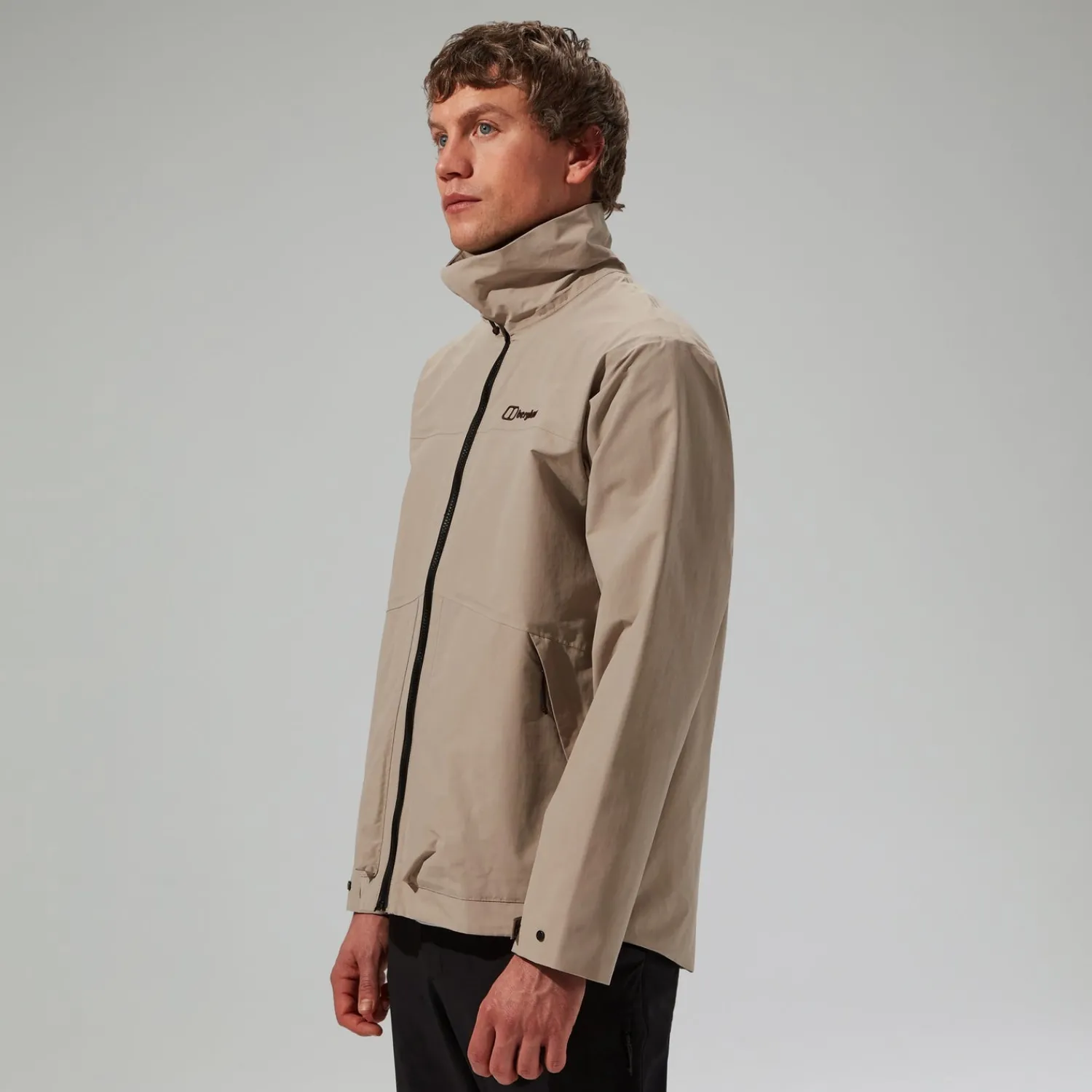 Berghaus Wasserdichte Woodwalk Herren-Jacke - Grau-Herren Wasserdicht