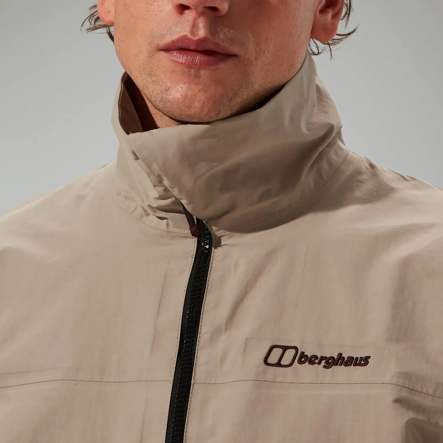 Berghaus Wasserdichte Woodwalk Herren-Jacke - Grau-Herren Wasserdicht