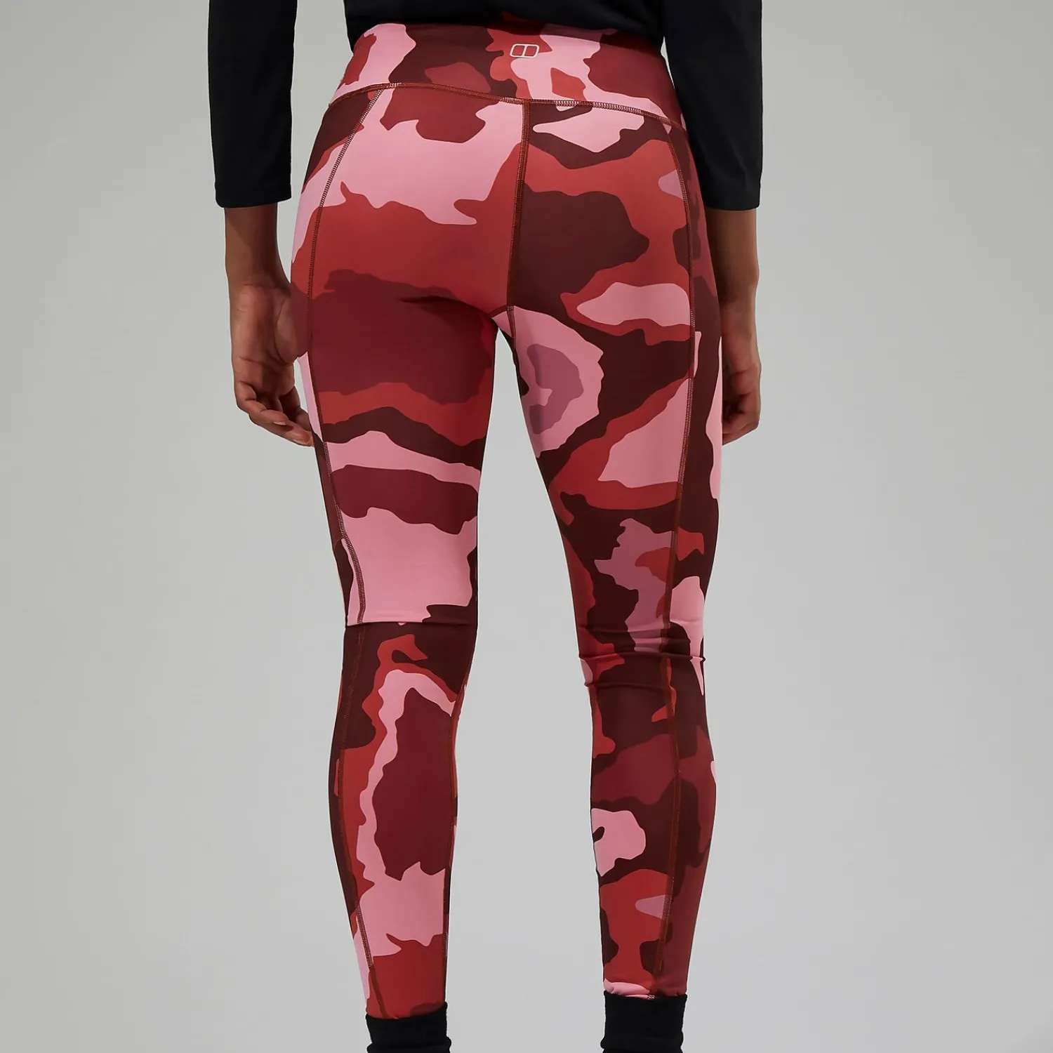 Berghaus Zannia 7/8 Leggings für Damen - Rot/Braun/Pink-Damen Leggings