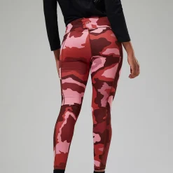 Berghaus Zannia 7/8 Leggings für Damen - Rot/Braun/Pink-Damen Leggings